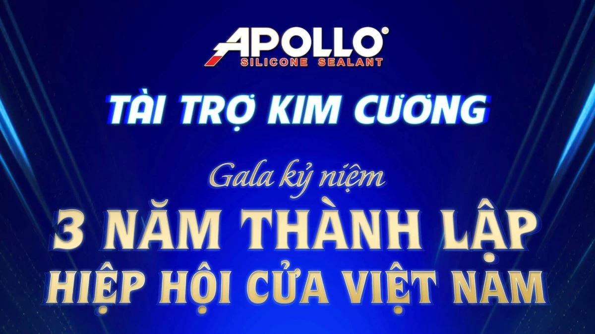 Apollo Silicone Lễ Kỷ Niệm 3 Năm Thành Lập Hiệp Hội Cửa Việt Nam