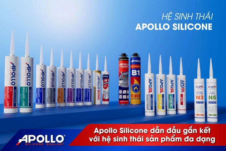 Apollo Silicone dẫn đầu gắn kết với hệ sinh thái sản phẩm đa dạng