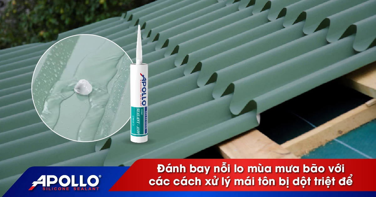 Kiểm tra sau sửa để mái không dột lại sau trận mưa đầu