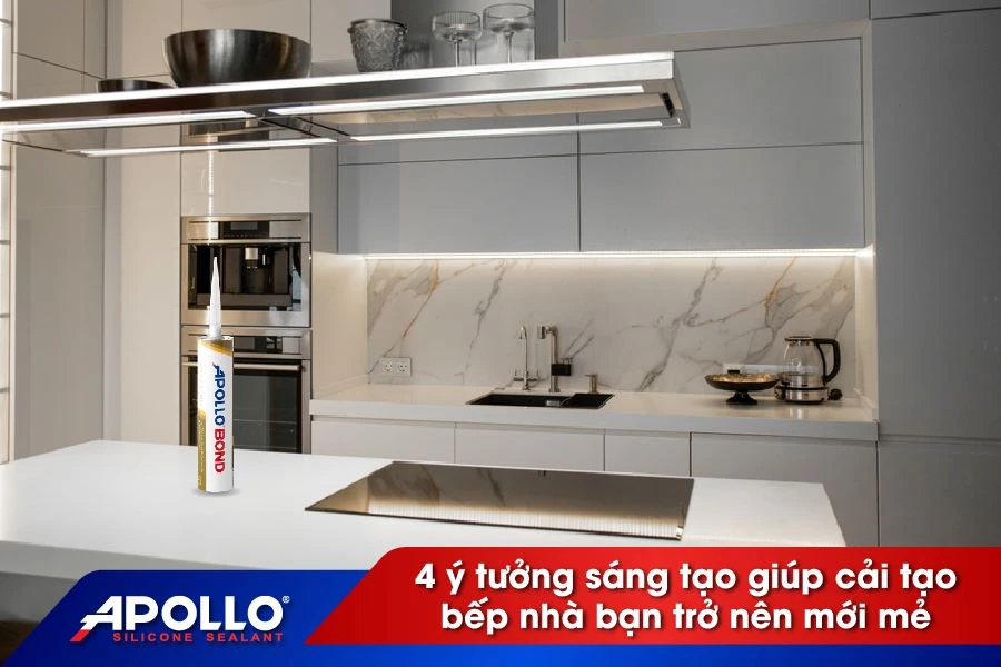 4 ý tưởng sáng tạo giúp cải tạo bếp nhà bạn trở nên mới mẻ