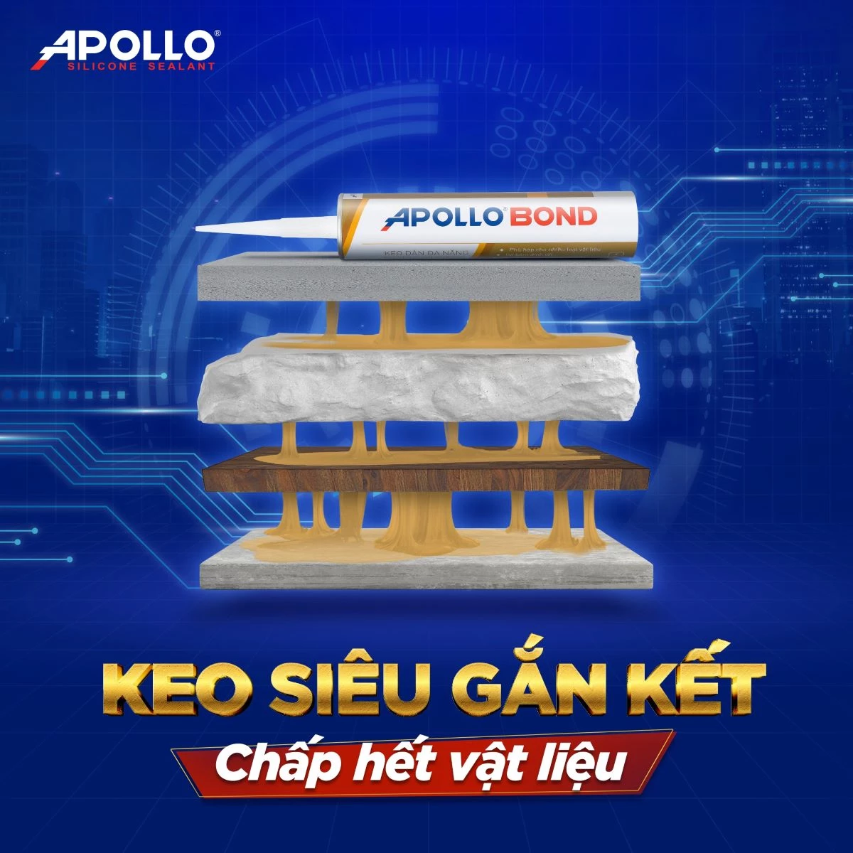 Tính linh hoạt và tiện lợi của sản phẩm Apollo Bond được người dùng ưa chuộng