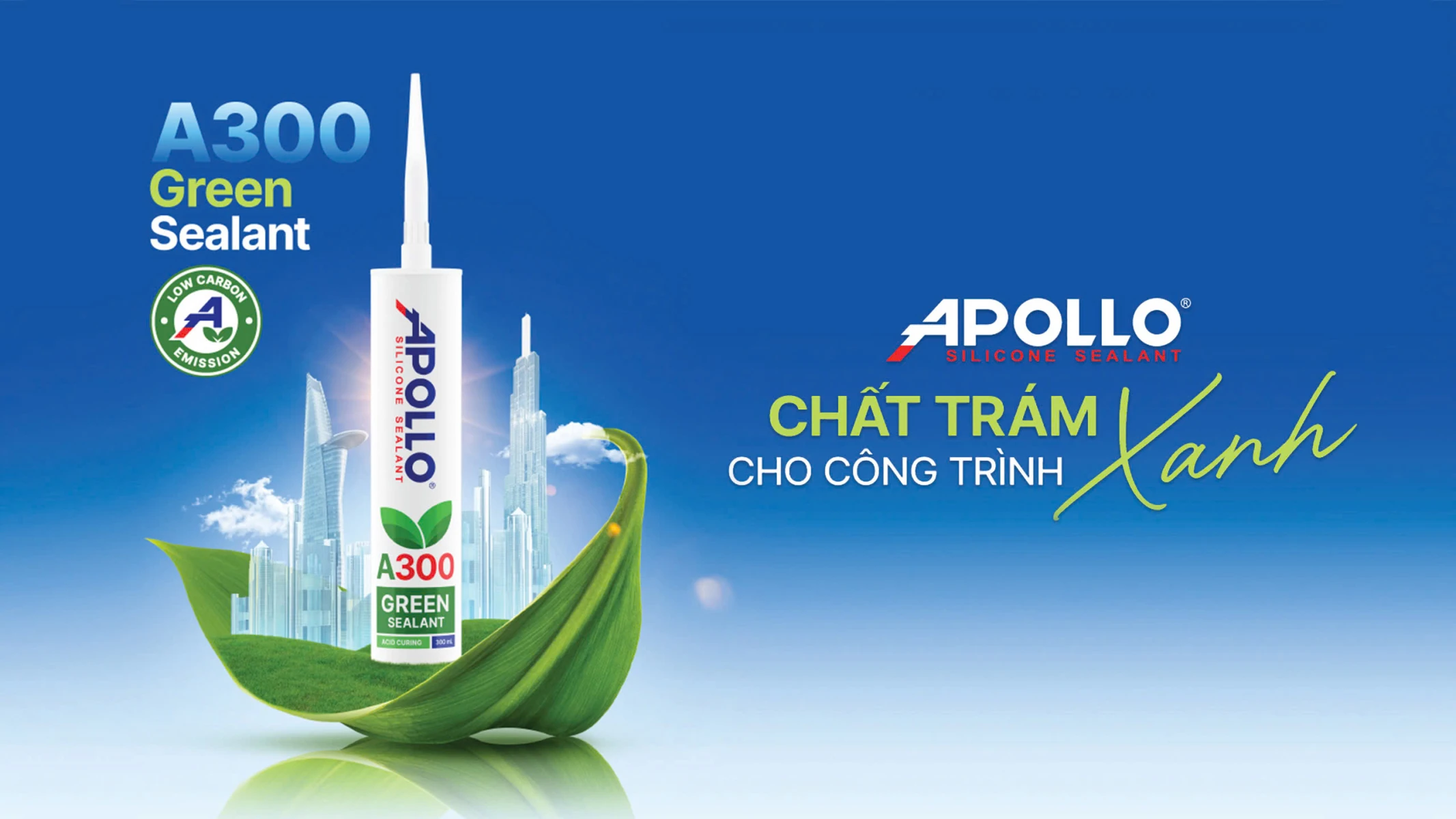 Apollo Green Sealant A300 banner