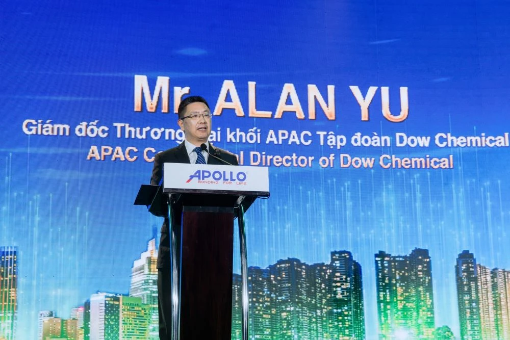 Ông Alan Yu - Giám đốc Thương mại Châu á Thái Bình Dương Tập đoàn Dow Chemical