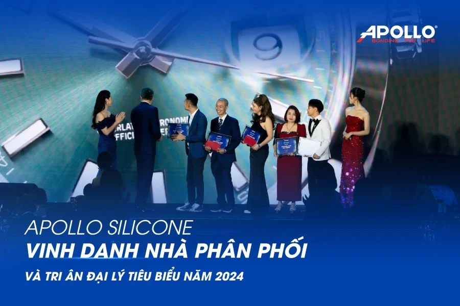 Apollo Silicone & nguyên tắc Win-Win-Win: Vinh danh nhà phân phối và tri ân đại lý tiêu biểu năm 2024