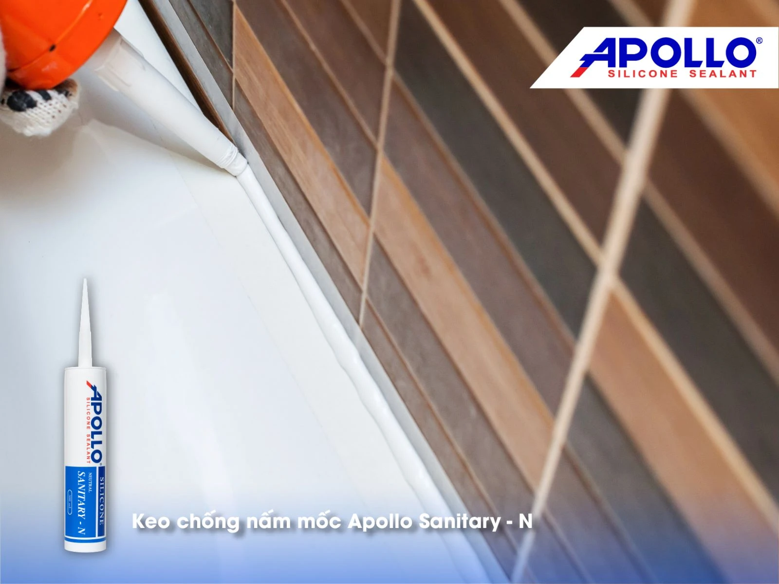 Quy trình thi công với keo chống nấm mốc chuyên dụng Apollo Sanitary - N cần được tuân thủ theo hướng dẫn của nhà sản xuất