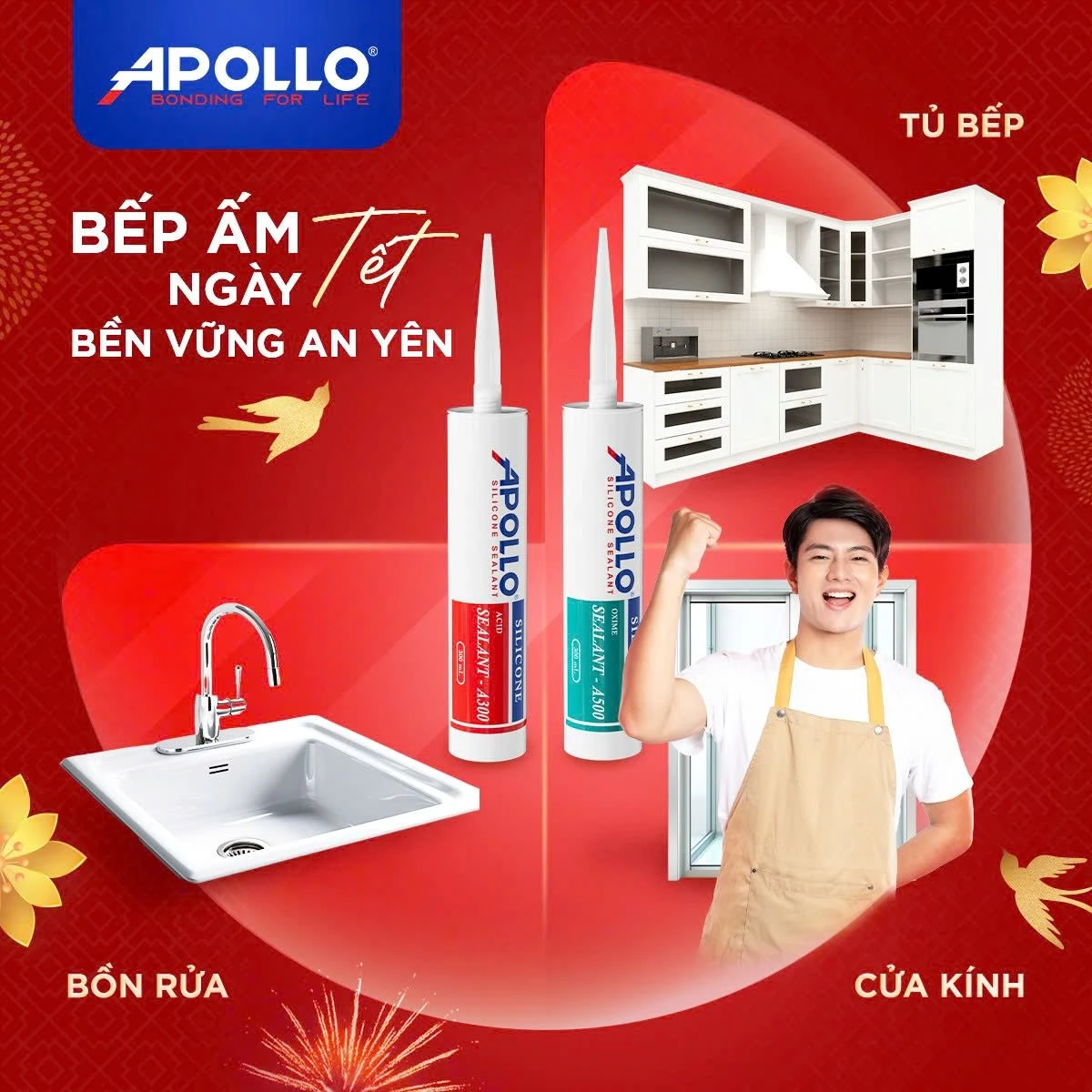 Apollo A300 và Apollo A500 - Bộ đôi hoàn hảo cho không gian bếp bền vững