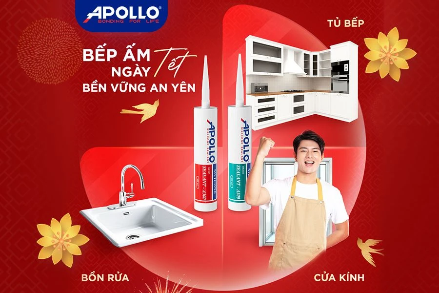 Bếp ấm ngày tết - Bền vững an yên cùng Apollo Silicone