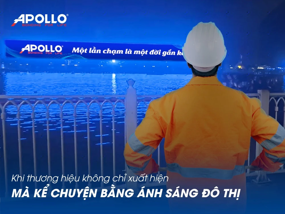 Apollo Silicone tỏa sáng tại SkyLed Thủ Thiêm - không gian thị giác biểu tượng cho tốc độ phát triển đô thị hiện đại