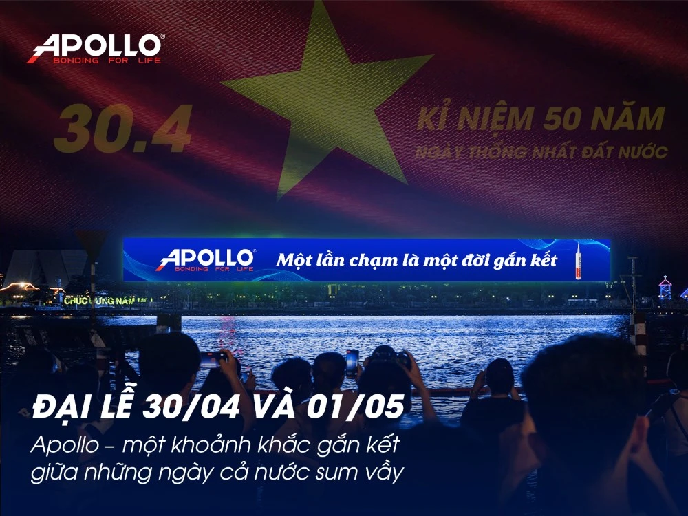 Việc chọn xuất hiện vào dịp lễ 30/04 – 01/05 thể hiện nhịp chạm đúng lúc, đậm cảm xúc mà Apollo Silicone muốn gửi gắm đến thông qua thông điệp ý nghĩa