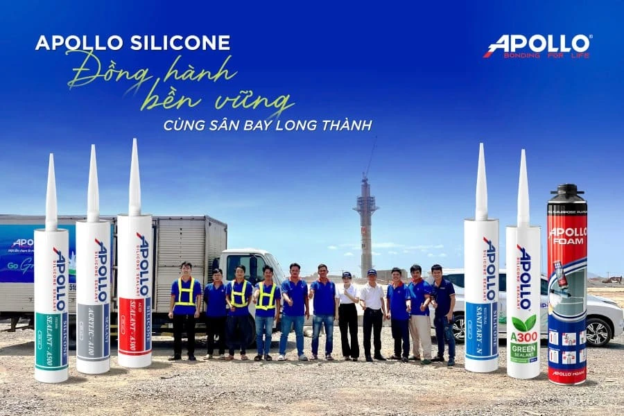 Apollo Silicone đồng hành bền vững cùng công trình trọng điểm quốc gia