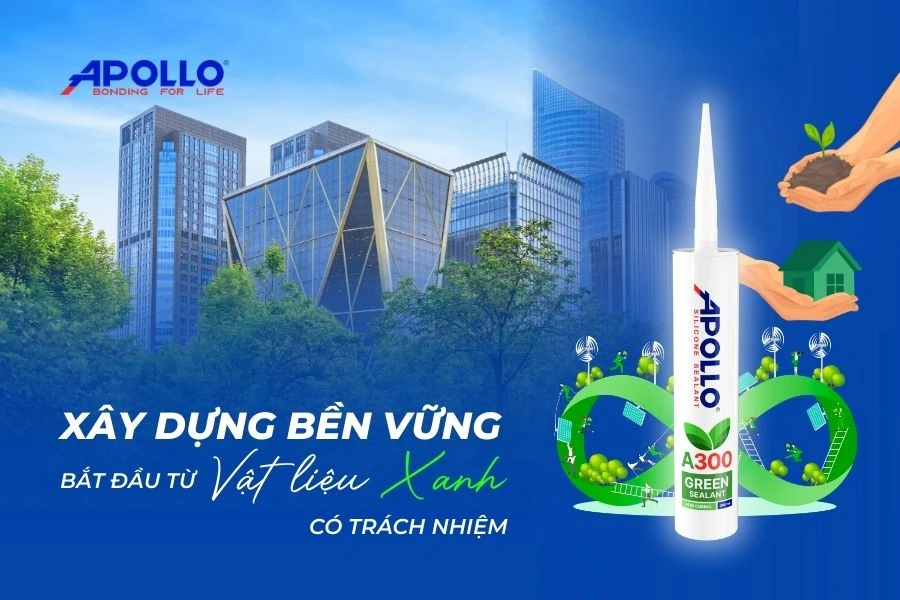 Xây dựng bền vững bắt đầu từ vật liệu xây dựng xanh có trách nhiệm