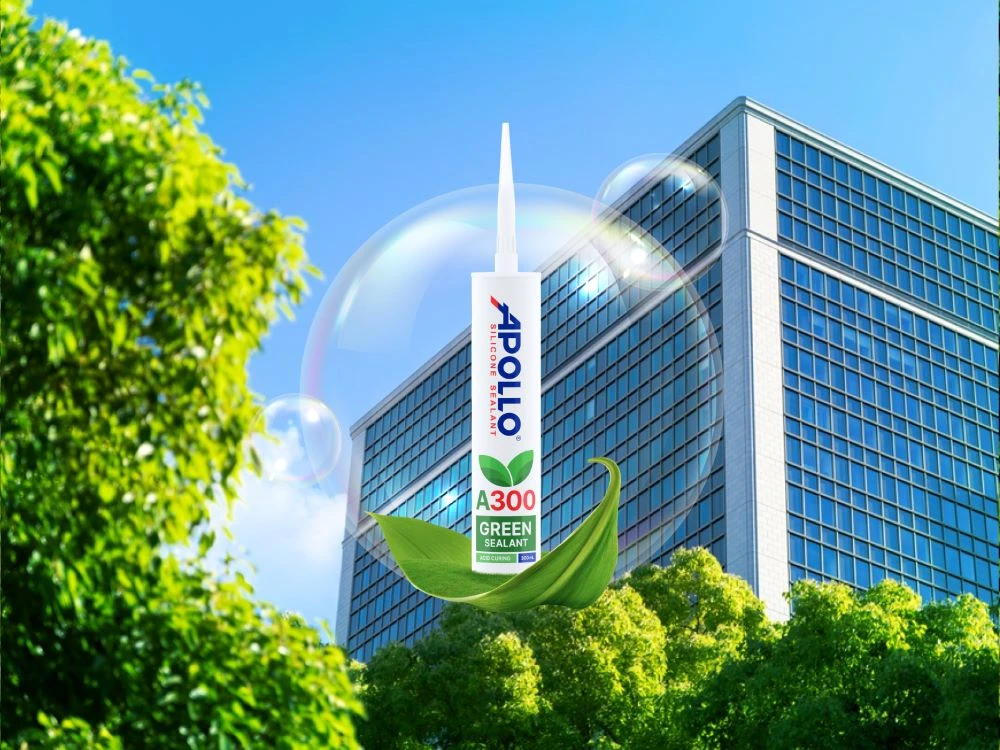 Apollo Green Sealant A300 - Keo silicone xanh góp phần kiến tạo công trình thân thiện với môi trường