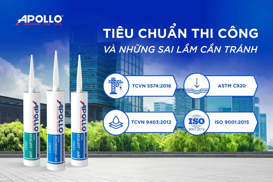 Tiêu chuẩn thi công và những sai lầm cần tránh trong quản lý chất lượng công trình
