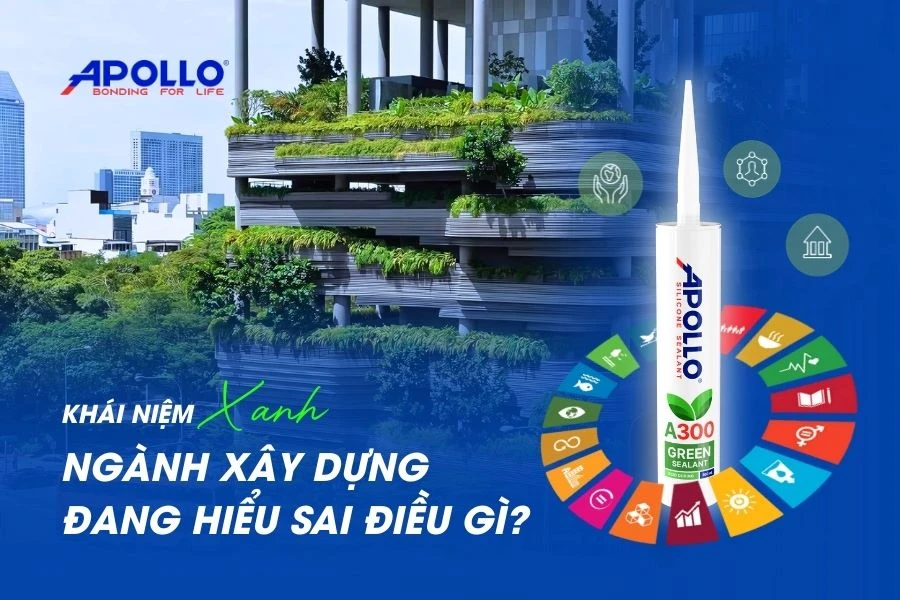 khái niệm xanh trong ngành xây dựng