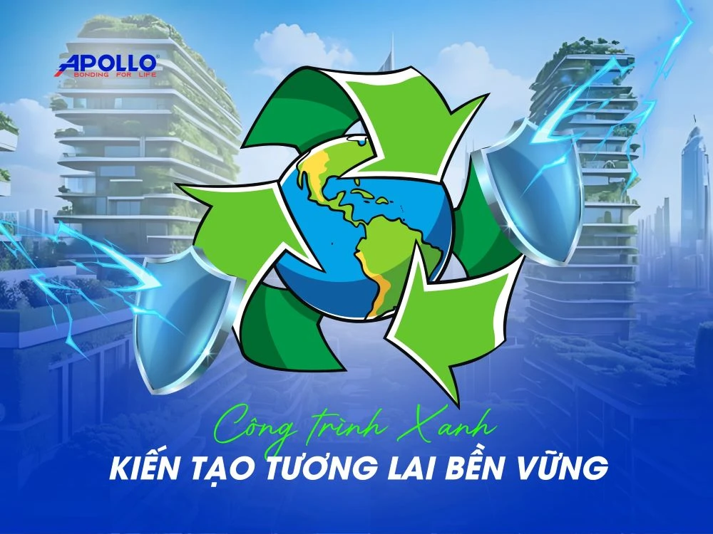 Công trình xanh giúp kiến tạo một tương lai, một xã hội phát triển bền vững