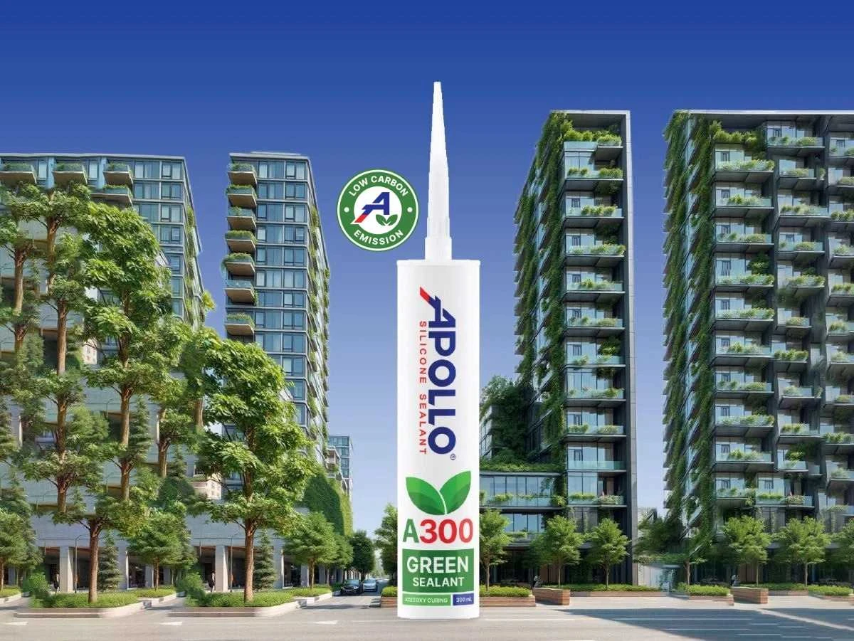 Chất keo silicone xanh A300 Green Sealant là sự lựa chọn hàng đầu cho thợ thầu lành nghề, hướng tới xây dựng những công trình thân thiện môi trường