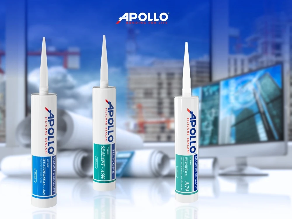 Hệ sinh thái keo silicone từ Apollo Silicone - Giải pháp bảo vệ công trình toàn diện
