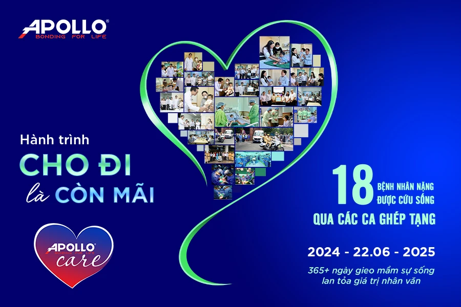 Apollo Silicone – Hành trình Cho đi là còn mãi