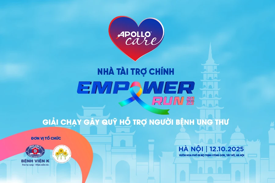 Apollo Silicone hân hạnh là nhà tài trợ Platinum - Giải chạy HÀNH TRÌNH TIẾP SỨC 2025