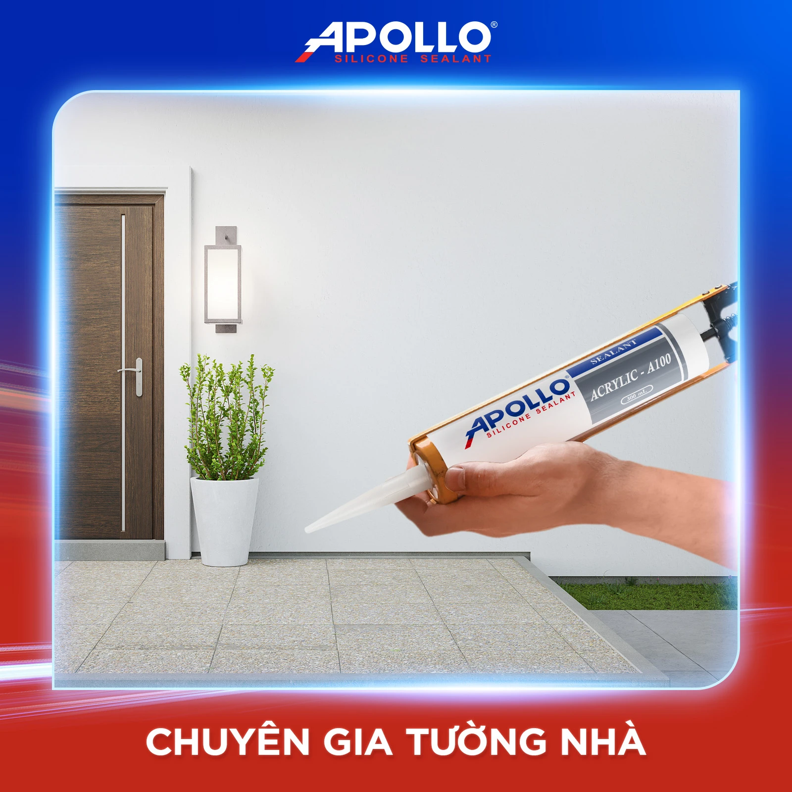 Apollo a100 giải pháp khe nứt tường nhà