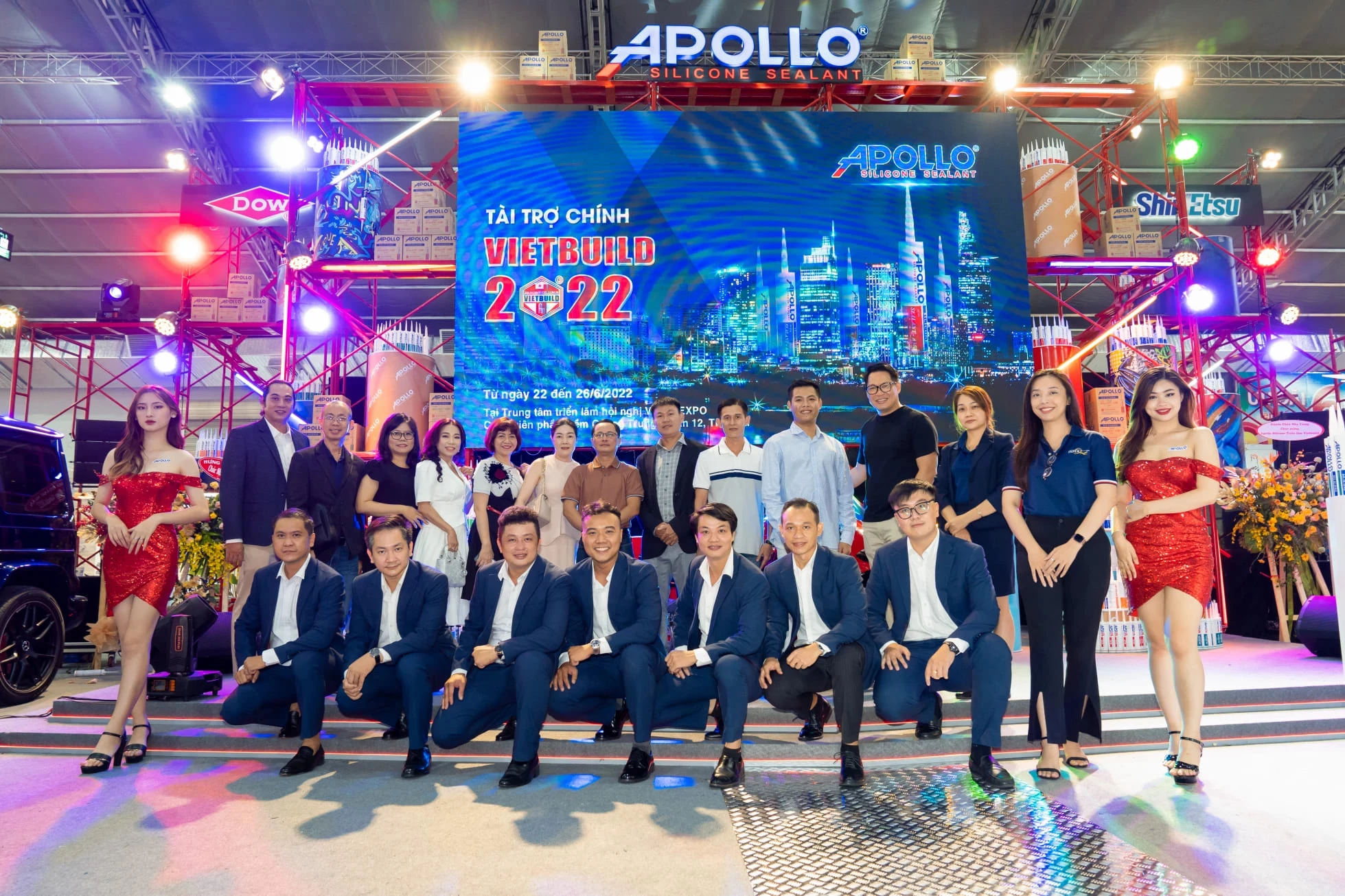 Apollo Silicone tài trợ triển lãm Quốc tế Vietbuild 2022