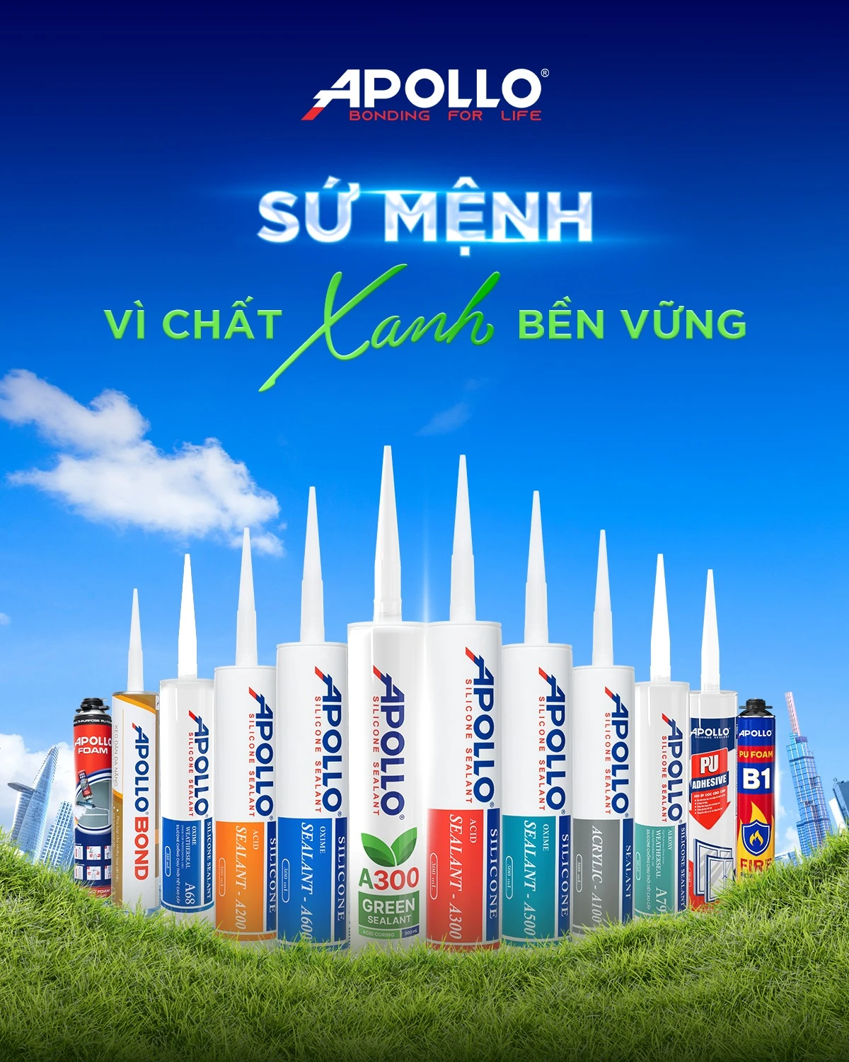 Cùng Apollo Silicone kiến tạo hành trình bền vững