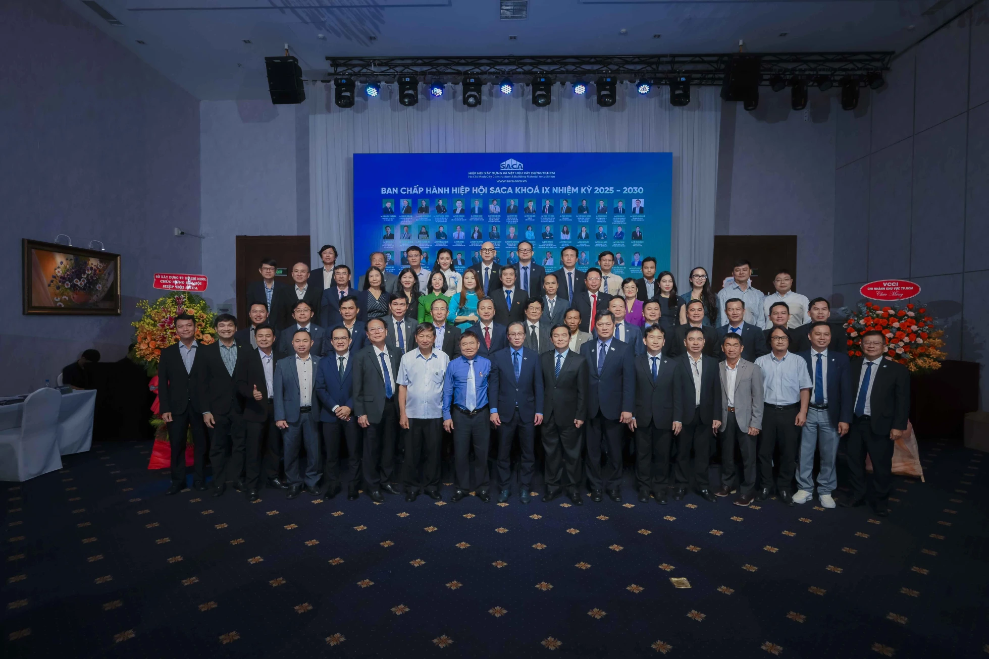 Tập đoàn Apollo và các đại diện lãnh đạo các Hội tại “Đại hội Bất thường Hiệp hội SACA