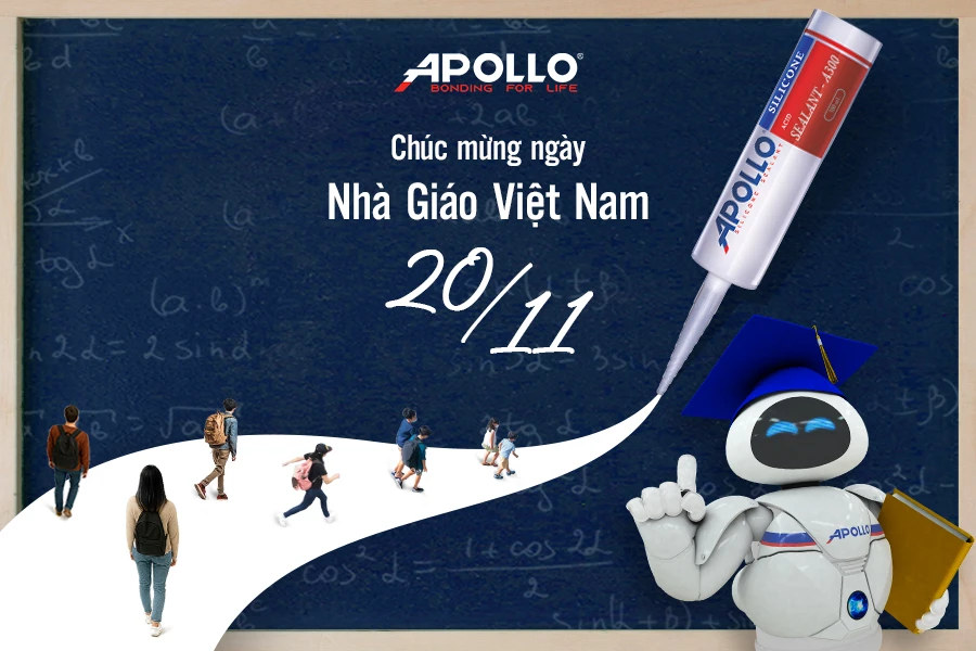 Apollo Silicone chúc mừng ngày Nhà Giáo Việt Nam 20/11