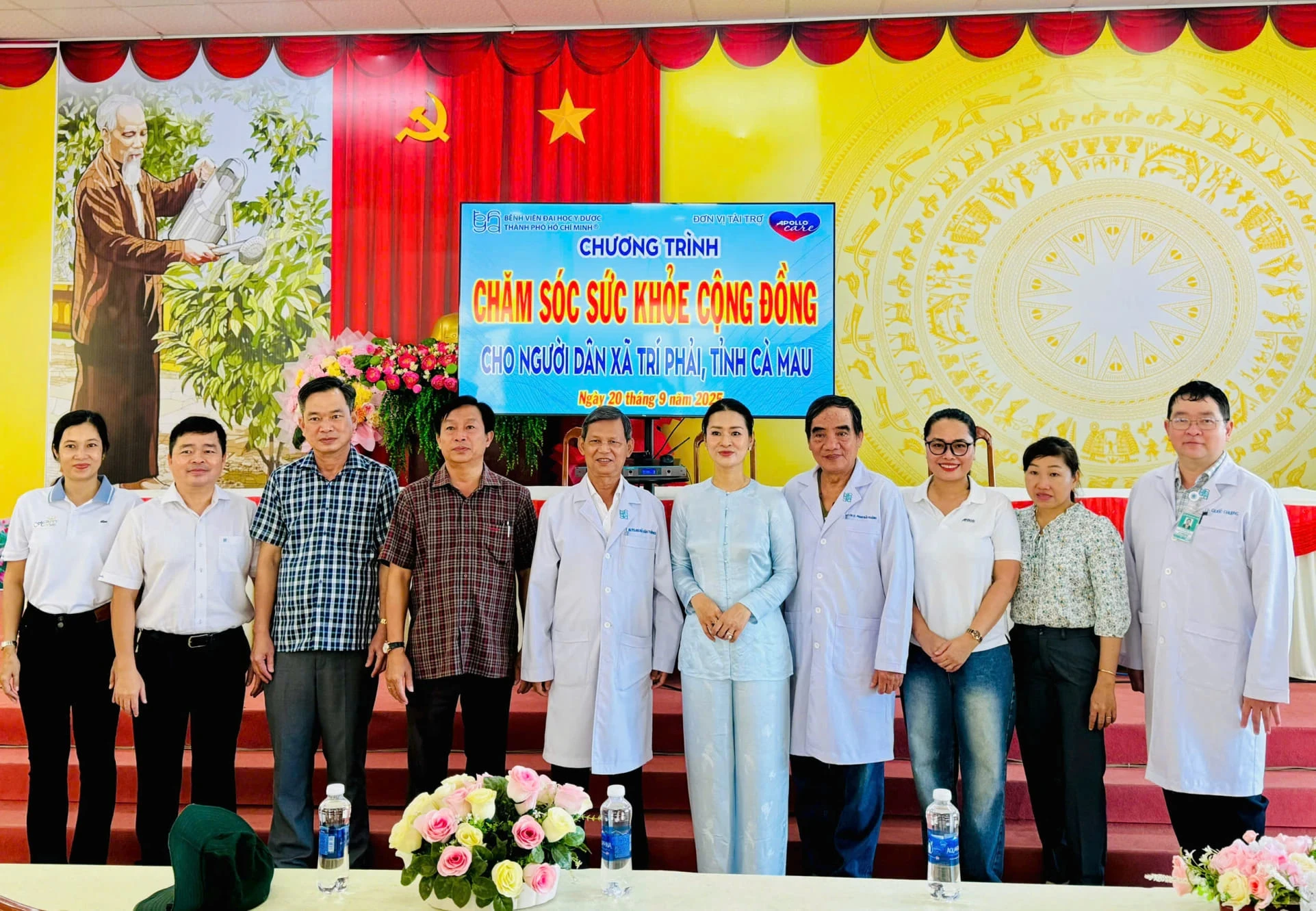 Hành trình chăm sóc sức khoẻ cho bà con Cà Mau