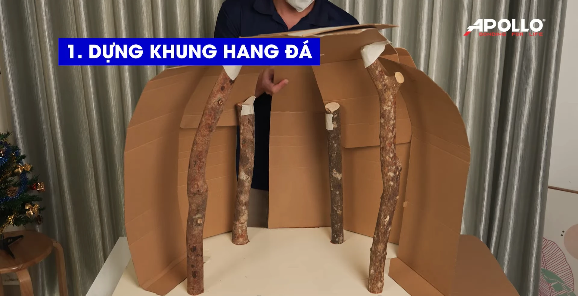 Dựng khung hang đá giáng sinh