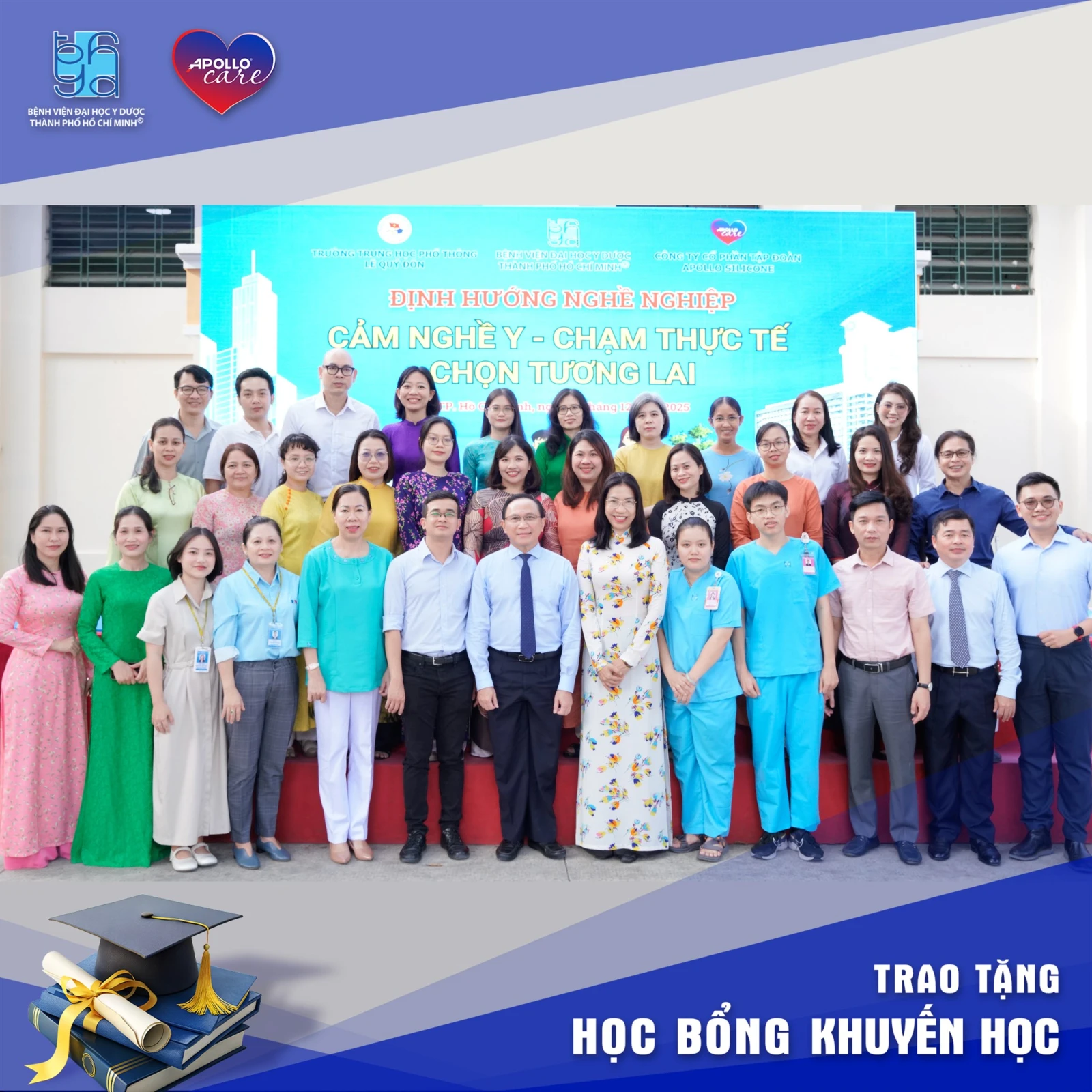 Apollo Care cùng với đội ngũ y bác sĩ Bệnh viện Đại học Y Dược TP.HCM 