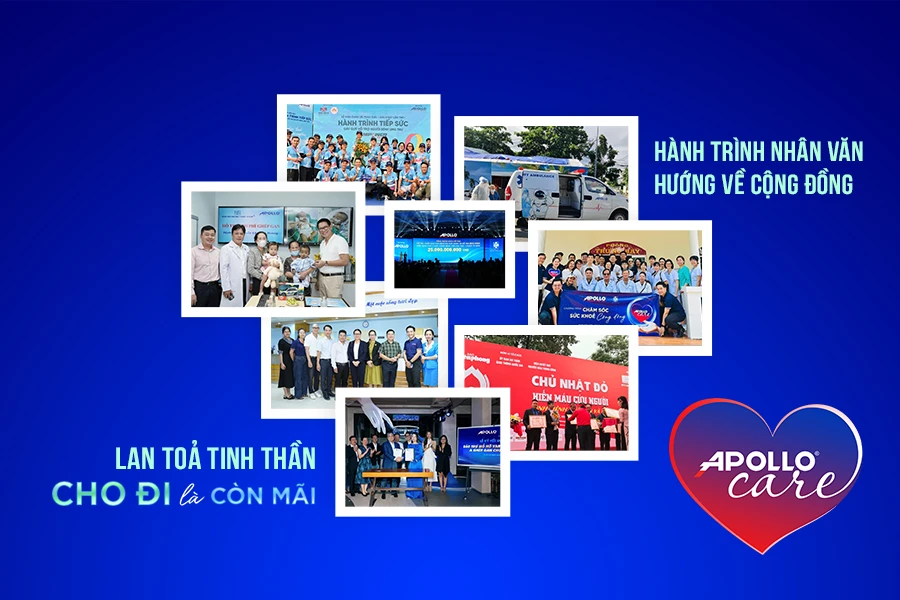 Apollo Care và hành trình nhân văn hướng về cộng đồng lan tỏa tinh thần cho đi là còn mãi