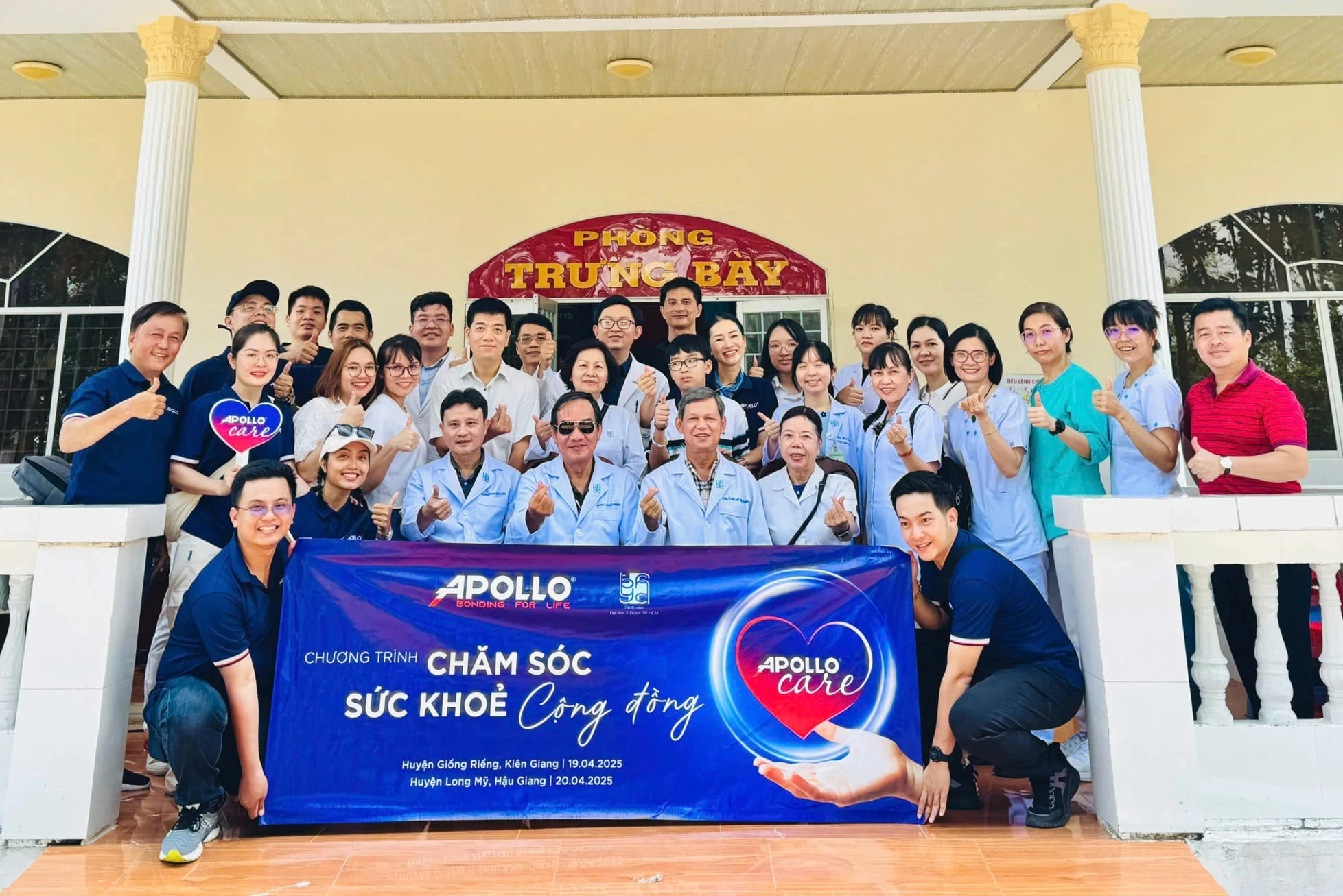 Chương trình chăm sóc sức khỏe cộng đồng của Apollo Care phối hợp với Bệnh viện Đại học Y Dược TP.HCM