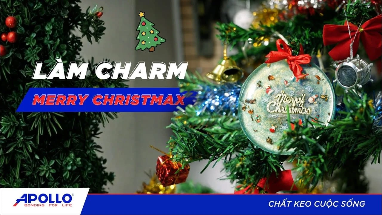 Cách làm Charm Noel tại nhà cực sáng tạo với keo Aposil S1| Tháo vát hơn mỗi ngày
