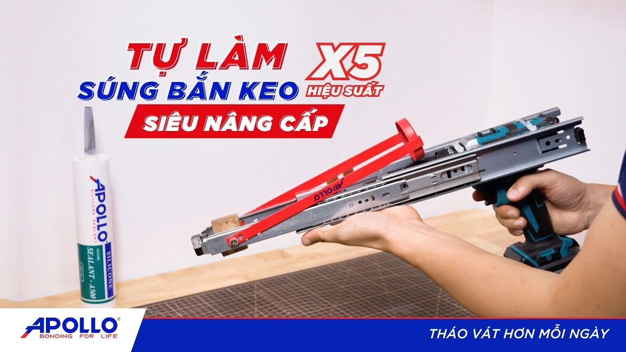 Nâng cấp súng bắn keo silicone tự động phiên bản 2.0 tại nhà cực chất | Tháo vát hơn mỗi ngày