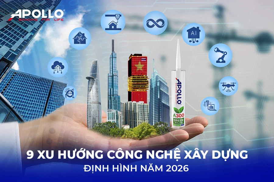 Top 9 những xu hướng công nghệ xây dựng định hình năm 2026