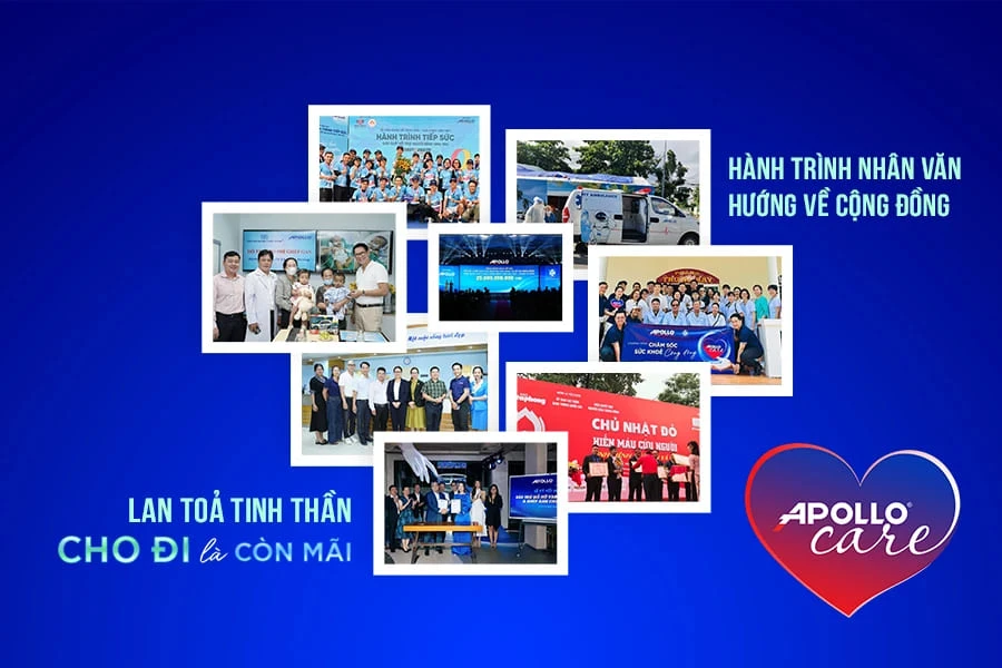 Cùng nhìn lại hành trình hơn 20 phụng sự cộng đồng của tập đoàn Apollo