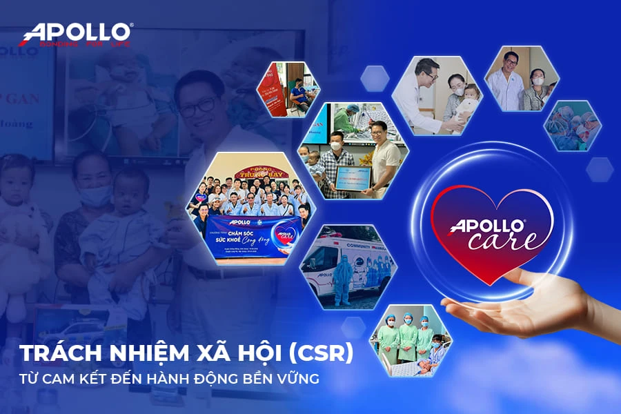 Trách nhiệm xã hội từ cam kết đến hành động bền vững Apollo Care