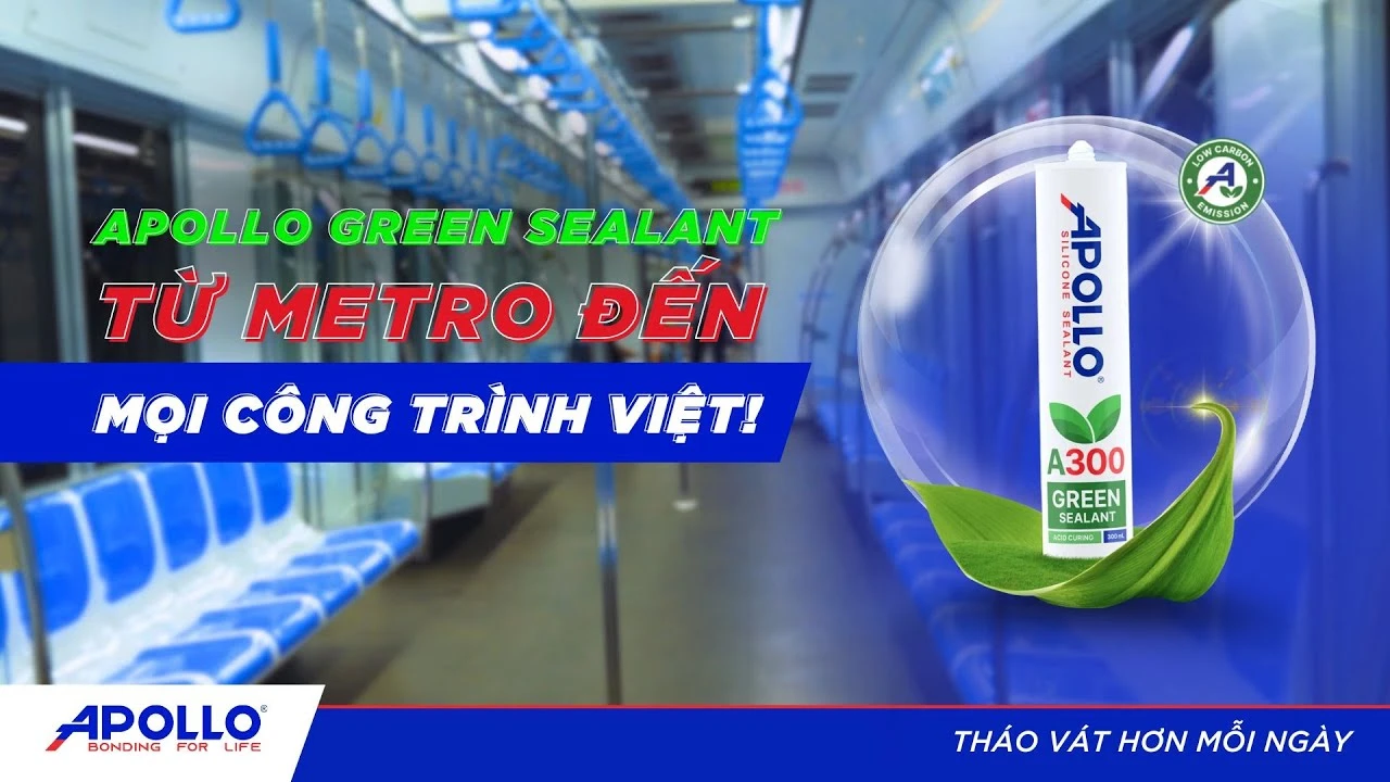 Checkin 8 Ga Metro với Apollo Green Sealant A300 | Tháo vát hơn mỗi ngày