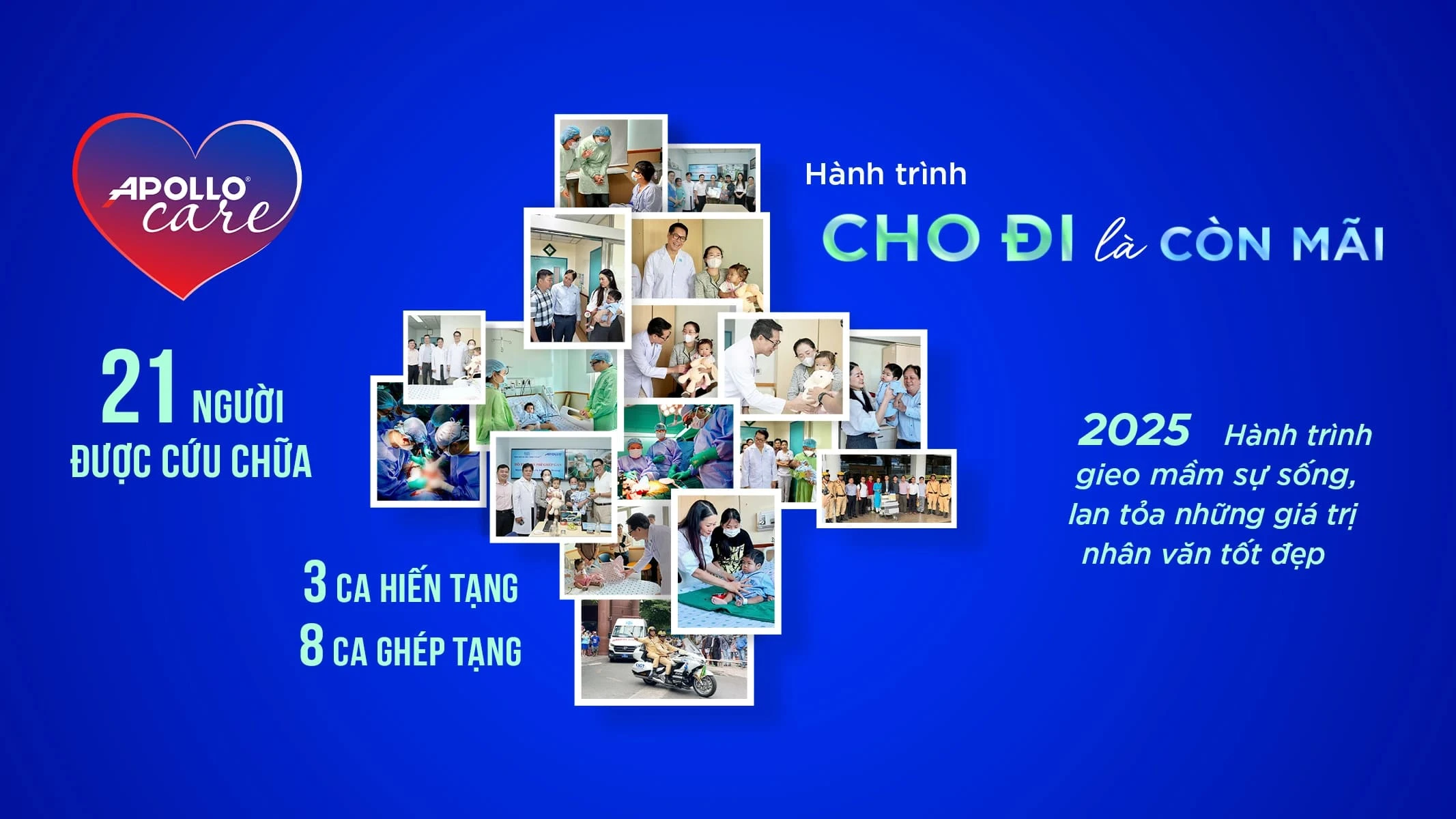 Cùng Apollo Care nhìn lại hành trình hơn một năm của dự án bảo trợ mổ tim và ghép gan cho bệnh nhi có hoàn cảnh khó khăn