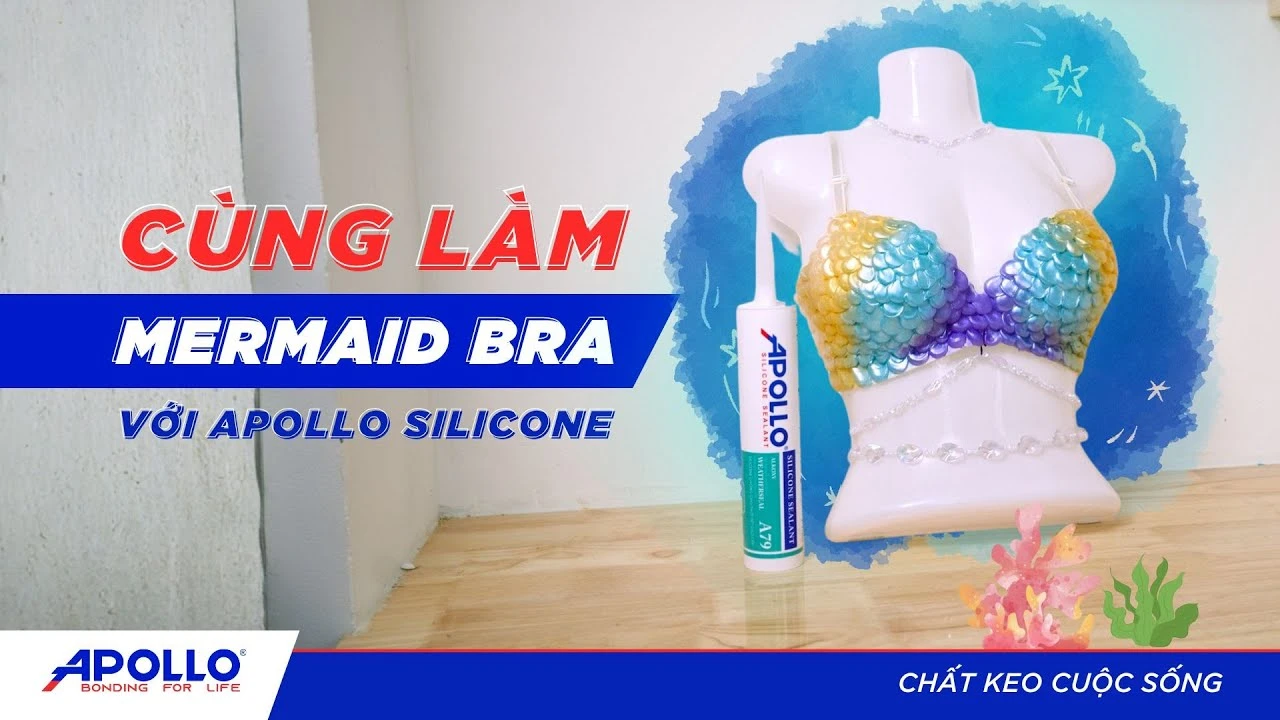 Biến hóa chiếc áo đơn giản thành Mermaid Bra độc đáo chỉ bằng Apollo Weatherseal A79