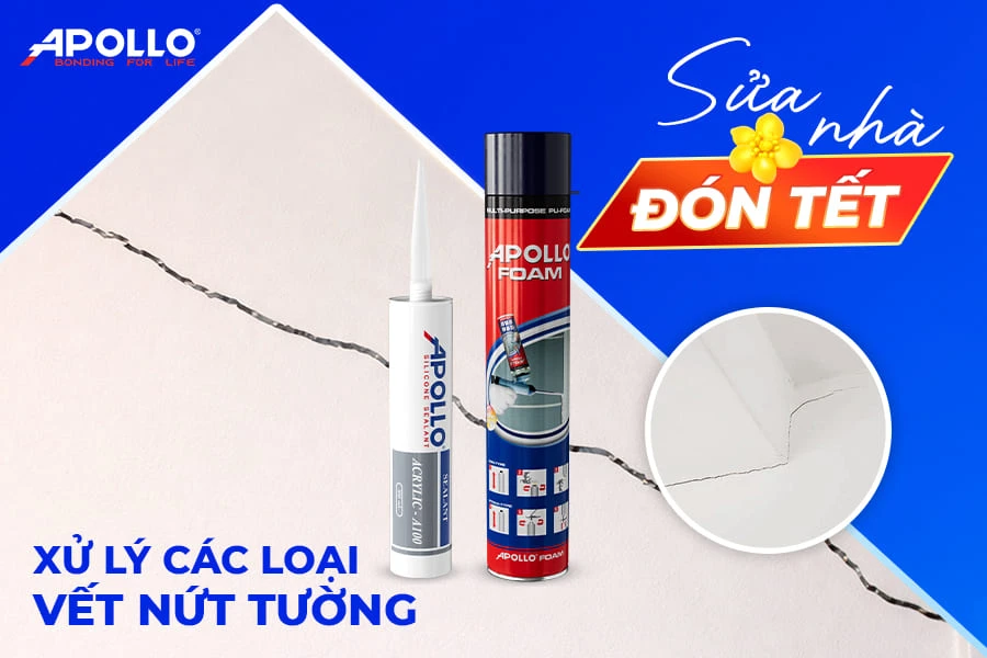 Các loại vết nứt tường và cách xử lý giúp nhà đẹp như mới