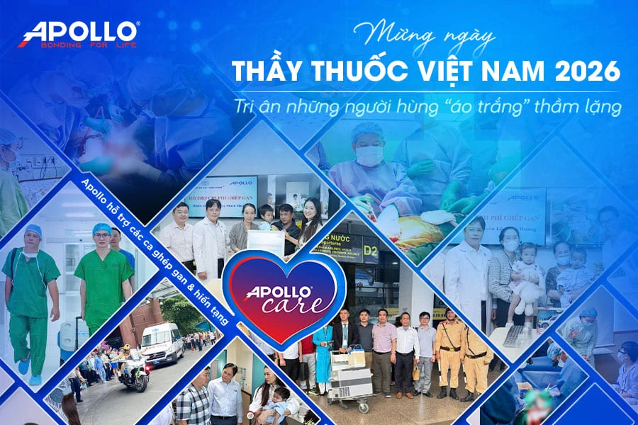 Tập đoàn Apollo chúc mừng ngày Thầy thuốc Việt Nam 27.02