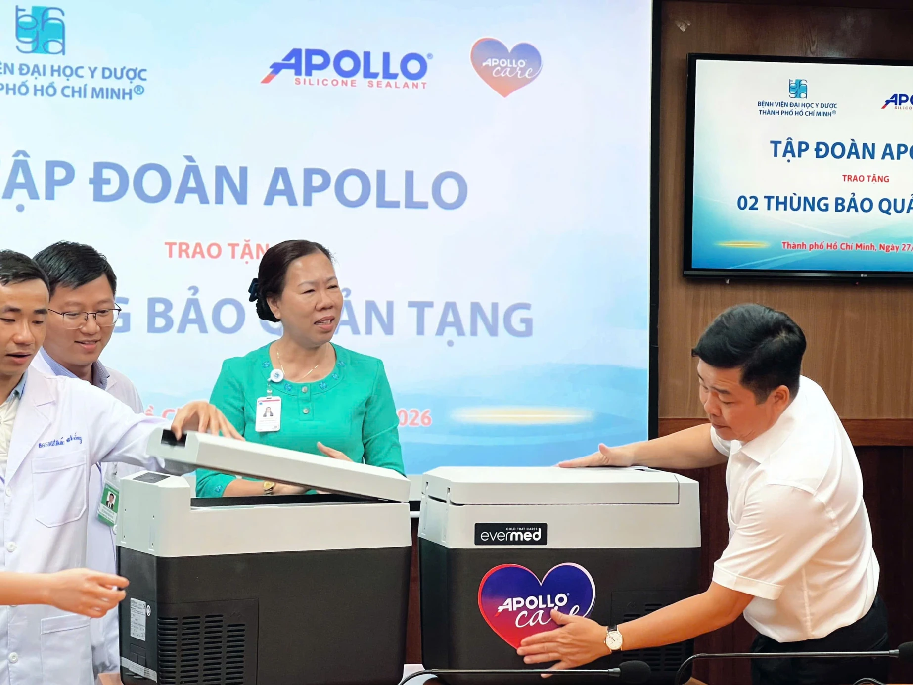 Thiết bị sẽ hỗ trợ bệnh viện nâng cao hiệu quả trong quá trình tiếp nhận, bảo quản và vận chuyển tạng hiến, góp phần thực hiện các ca ghép kịp thời và an toàn