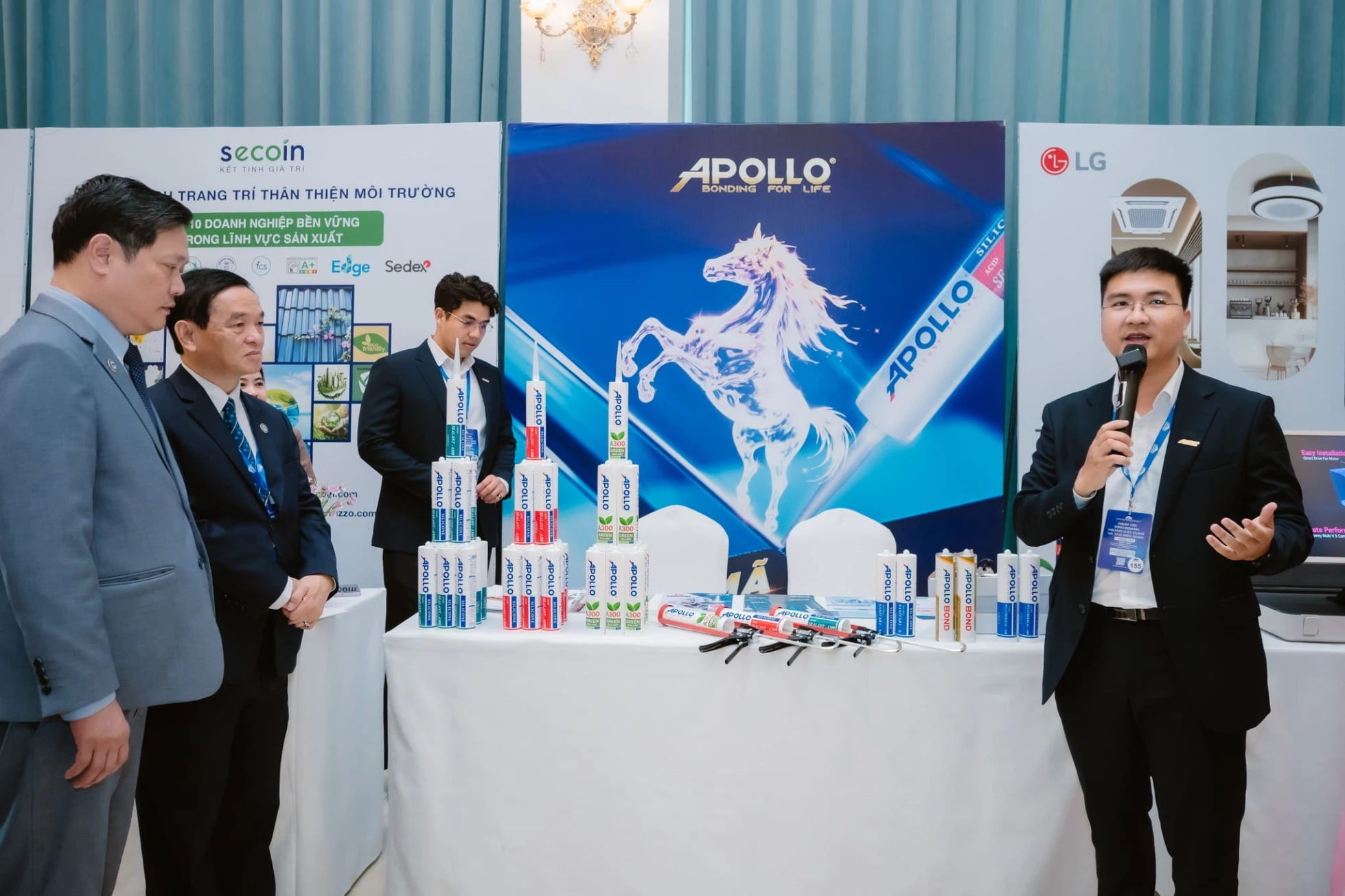 Những hình ảnh của Apollo tại Ngày hội Kinh doanh ngành xây dựng và Tân niên SACA 2026