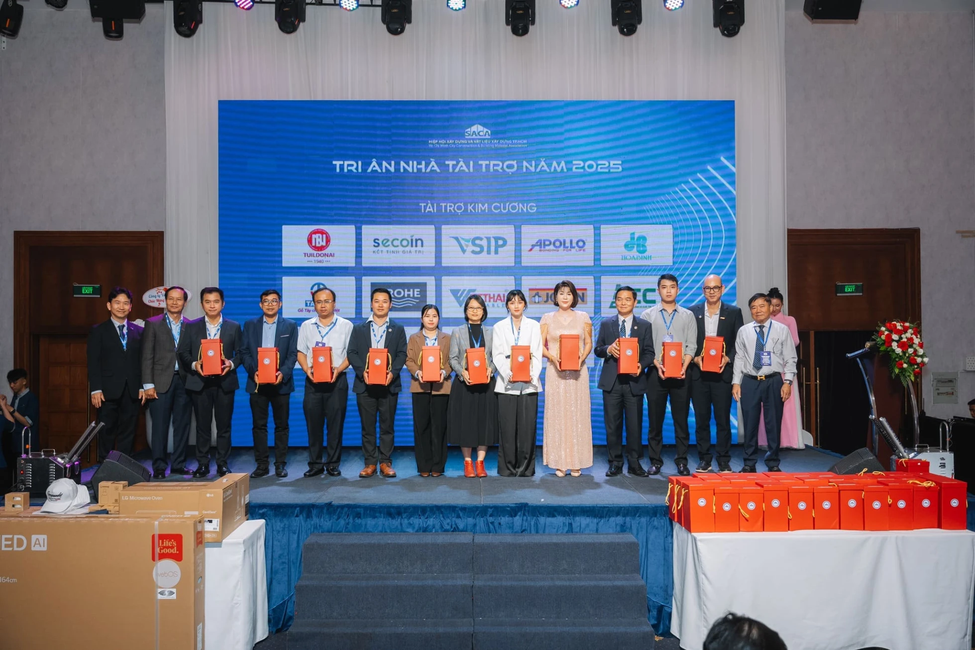 Những hình ảnh của Apollo tại Ngày hội Kinh doanh ngành xây dựng và Tân niên SACA 2026