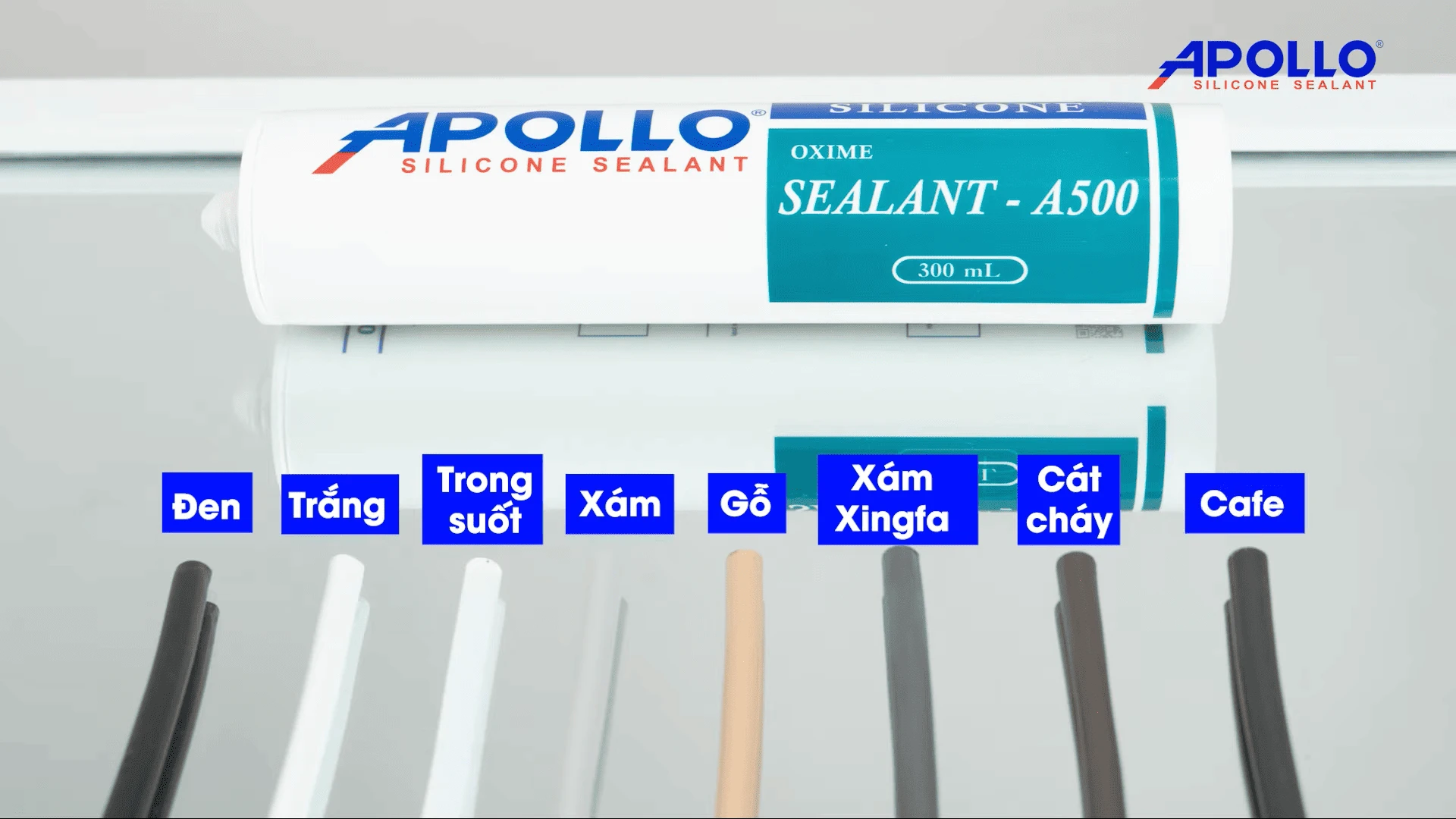 Lựa chọn màu keo Apollo A500 phù hợp với màu của bồn rửa chén và bếp