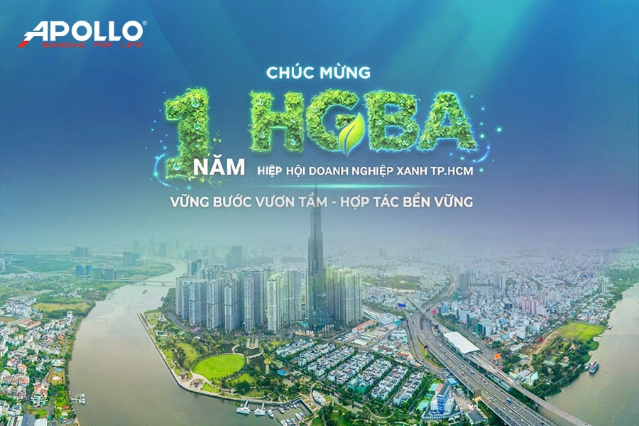 Tập đoàn Apollo gắn kết cùng Hiệp hội Doanh nghiệp Xanh TP.HCM