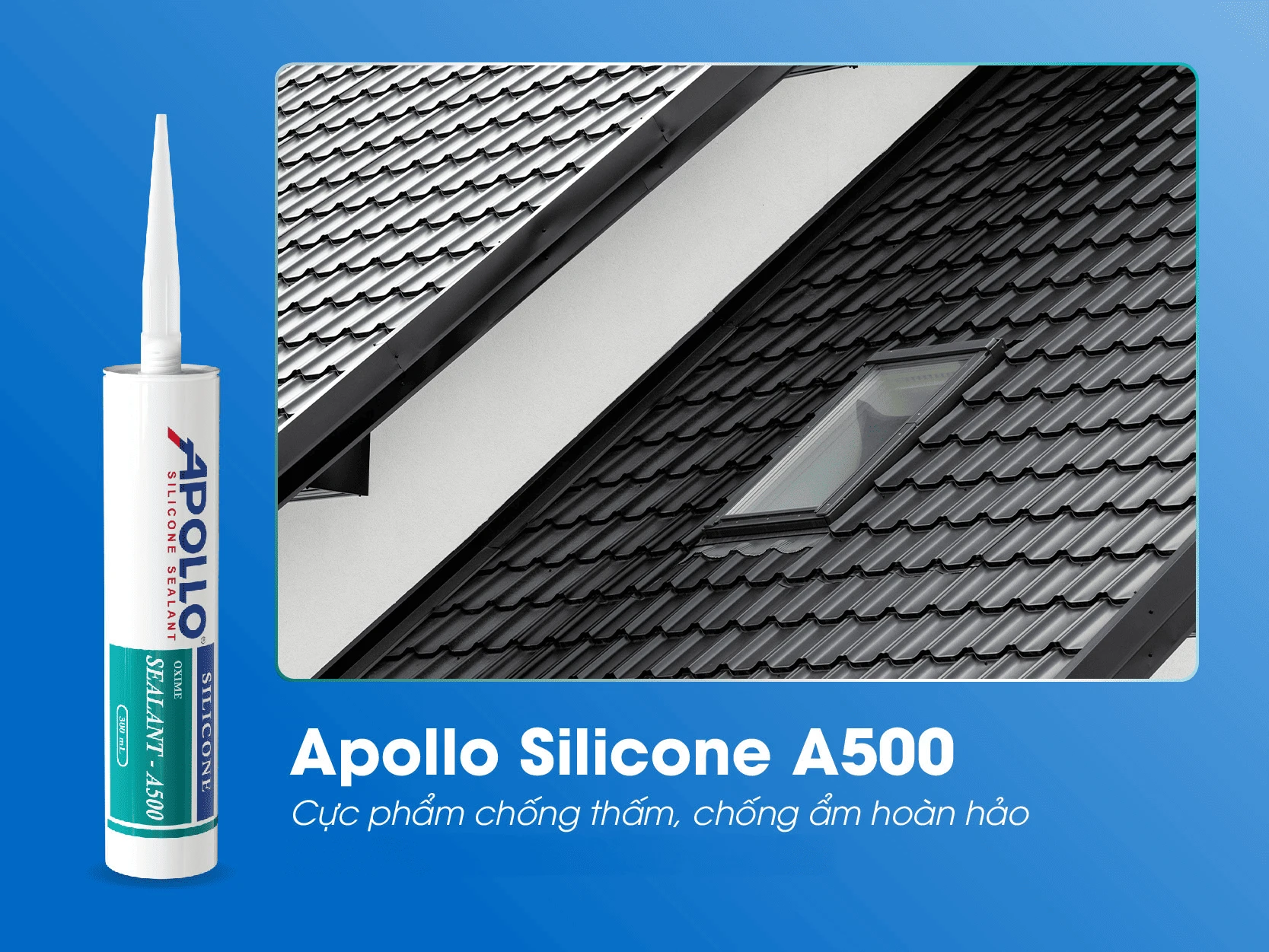 Apollo A500 có độ linh hoạt cao, bảo vệ cửa kính và đảm bảo ổn định cho toàn bộ công trình