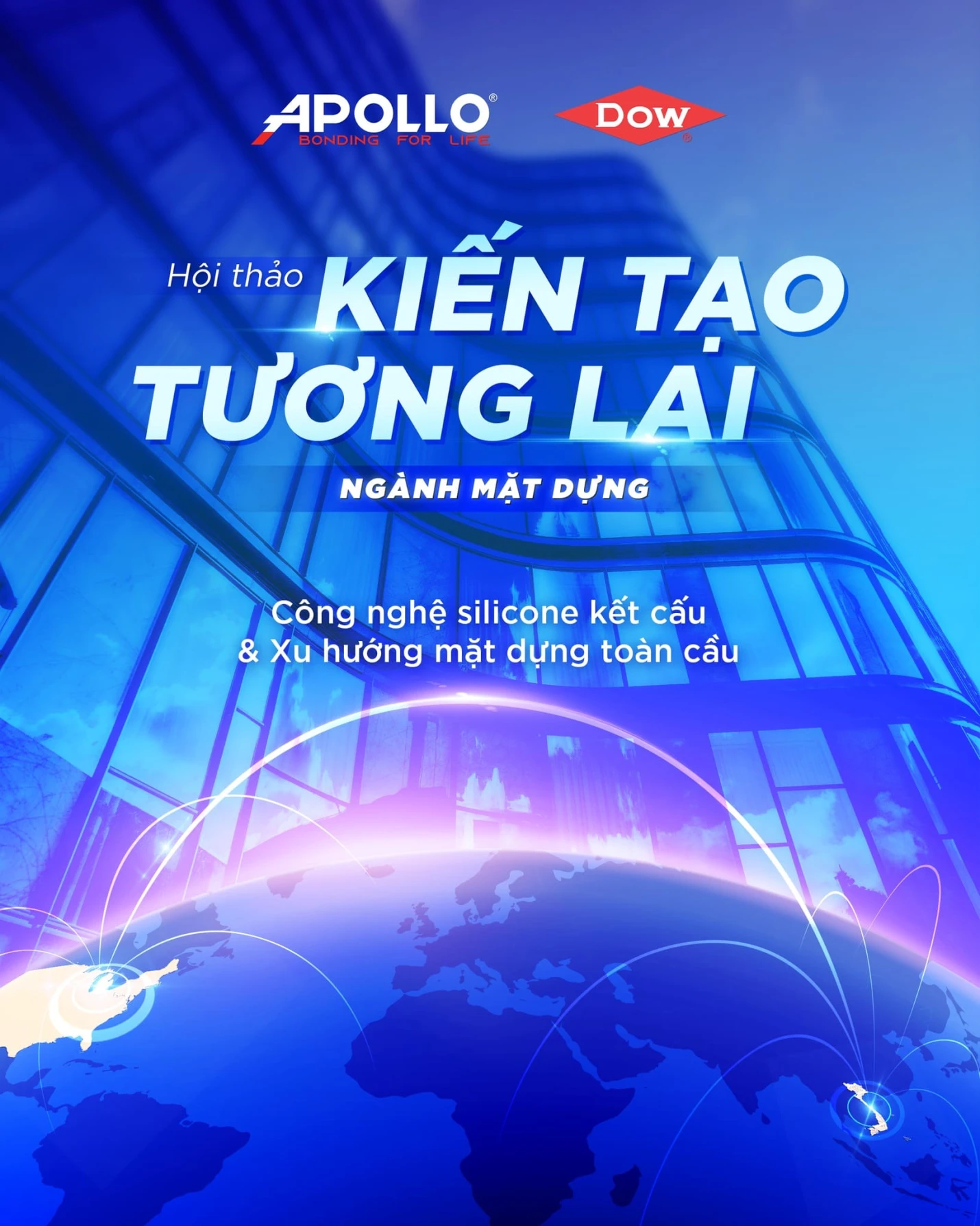Cùng Apollo đón chờ những kiến thức chuyên sâu về ngành mặt dựng tại Hội thảo “Kiến tạo tương lai ngành mặt dựng”